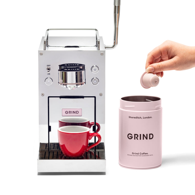 Grind Two, Our Nespresso® Compatible Pod Machine image