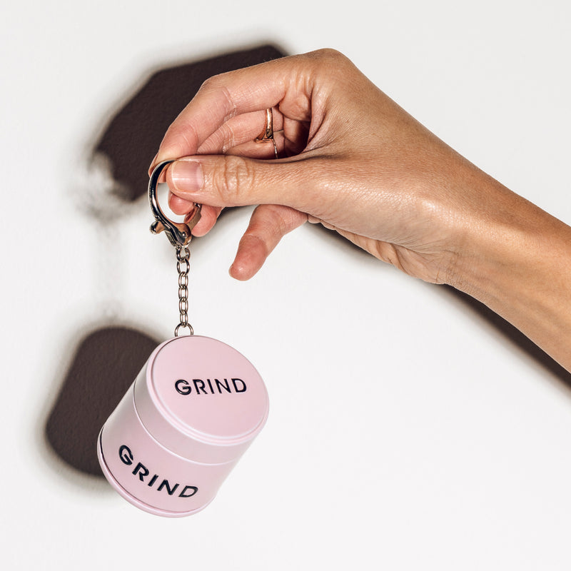 Mini Grind Tin Keyring image