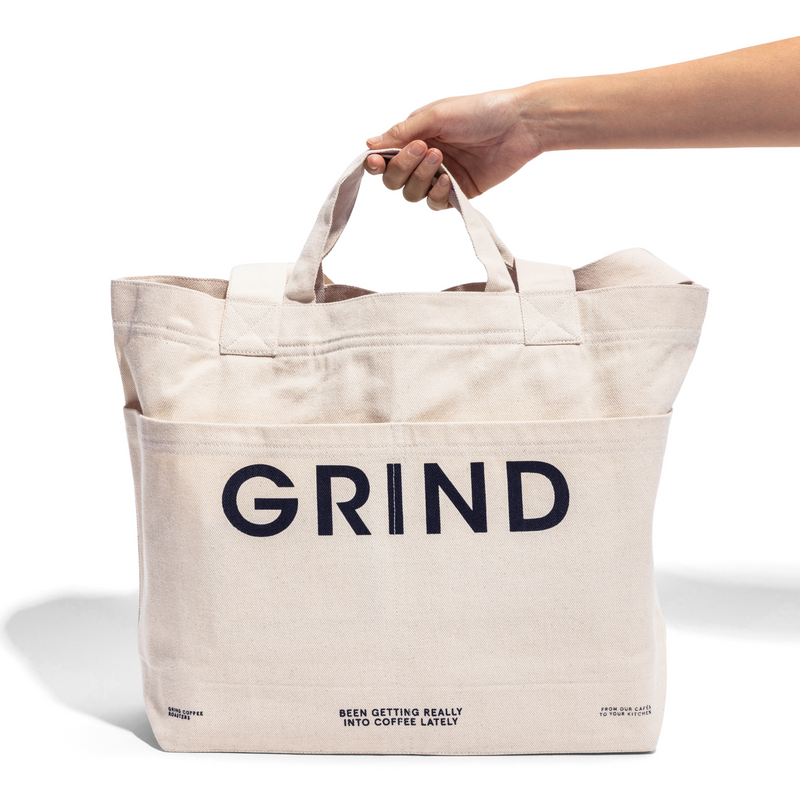 Grind Tote Bag image